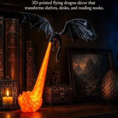 Dragon Flame Decoration 3D Dragon Flame LED