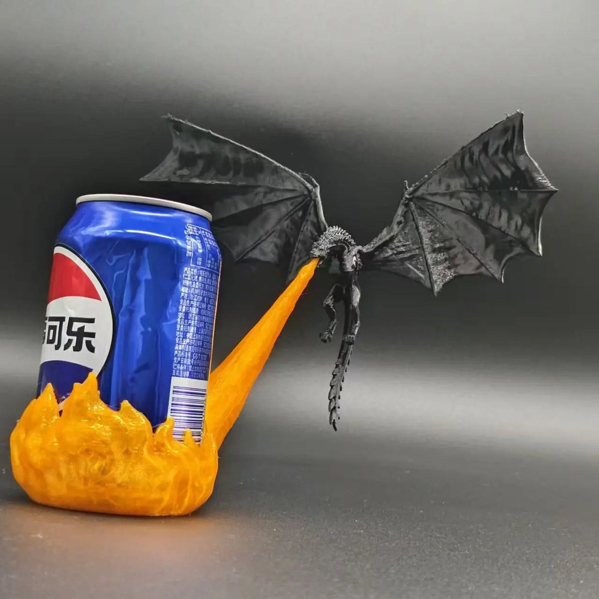 Dragon Flame Decoration 3D Dragon Flame LED