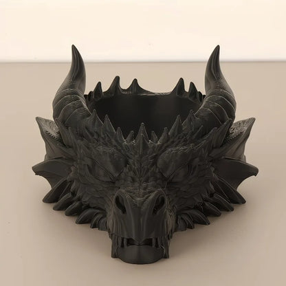 Gothic Dragon Head Decor