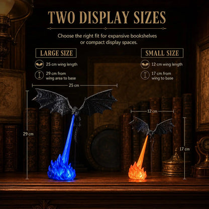 Dragon Flame Decoration 3D Dragon Flame LED