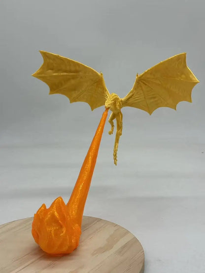 Dragon Flame Decoration 3D Dragon Flame LED
