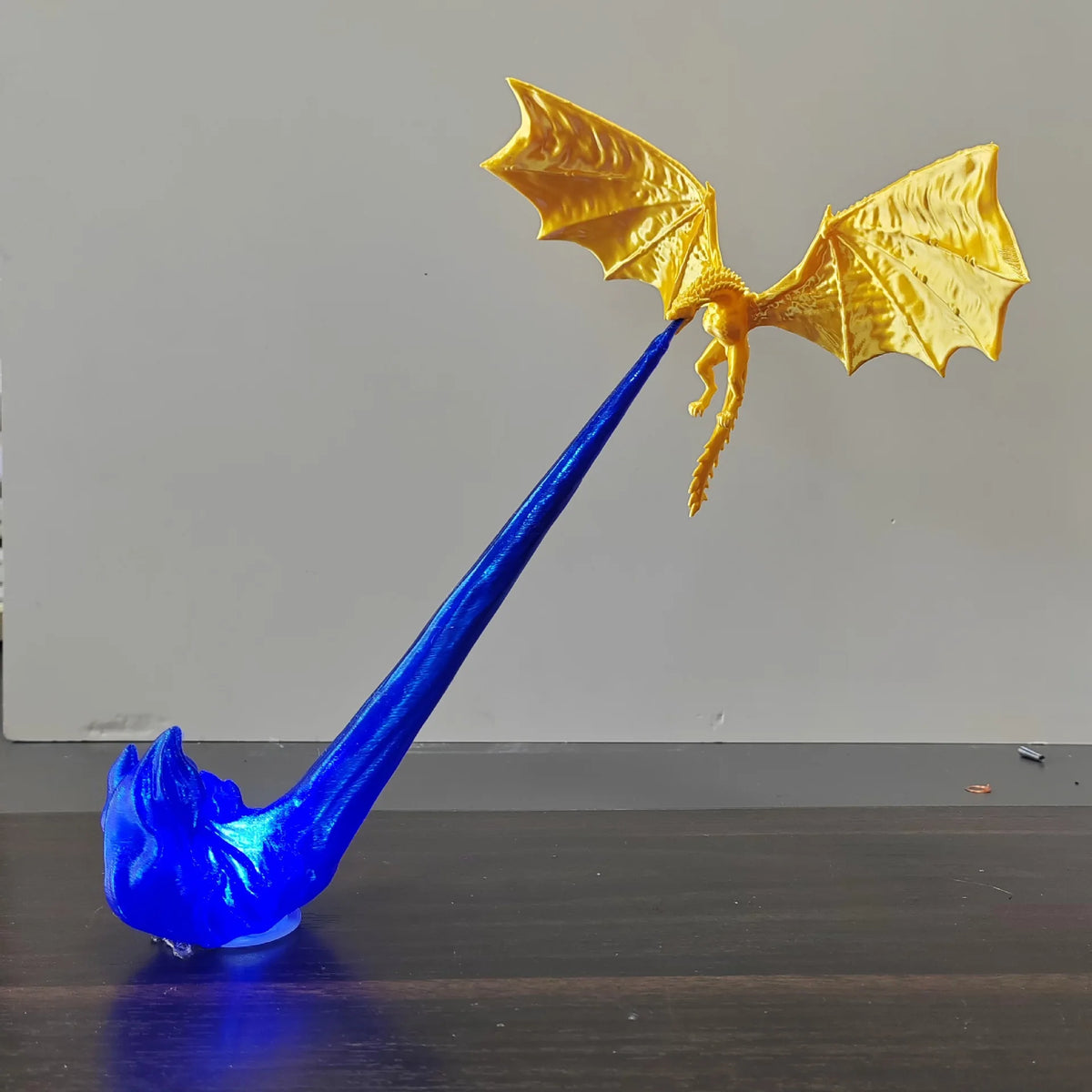 Dragon Flame Decoration 3D Dragon Flame LED