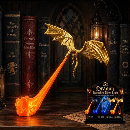 Dragon Flame Decoration 3D Dragon Flame LED
